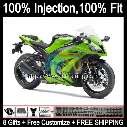 Body Injection For KAWASAKI NINJA ZX1000C ZX 1000CC 10R 10 R 1000 CC ZX10R 16 17 18 19 20 ZX-10R hot Green 2016 2017 2018 2019 2020 Fairing 95HM.10