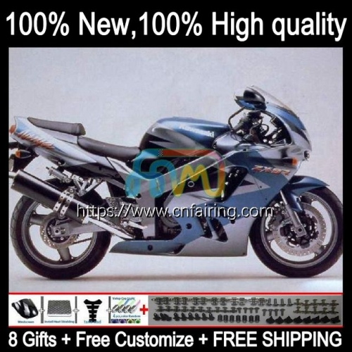 Bodys Kit For KAWASAKI NINJA ZX-9R ZX 9 R 900 CC Bodywork ZX-900 ZX 9R 900CC ZX9R 94 95 96 97 Blue Grey ZX900 1994 1995 1996 1997 Fairings 98HM.22