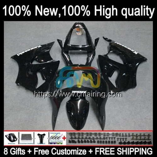 Body Kit For KAWASAKI NINJA ZX 6R 6 R ZX-636 ZX 636 600CC 600 CC Gloss black Bodywork ZX-6R ZX600 ZX6R 98 99 ZX600C ZX636 1998 1999 Fairings 97HM.32