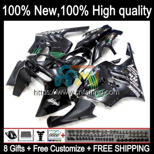 Bodys Kit For KAWASAKI NINJA ZX-9R ZX 9 R 900 CC Bodywork ZX-900 ZX Black green 9R 900CC ZX9R 94 95 96 97 ZX900 1994 1995 1996 1997 Fairings 98HM.4