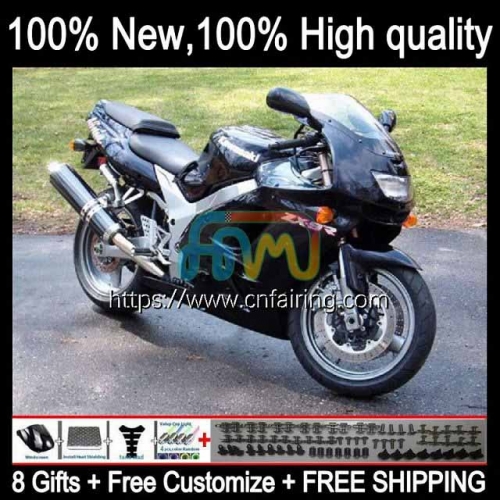 Bodys Kit For KAWASAKI NINJA ZX-9R ZX Gloss black 9 R 900 CC Bodywork ZX-900 ZX 9R 900CC ZX9R 94 95 96 97 ZX900 1994 1995 1996 1997 Fairings 98HM.19