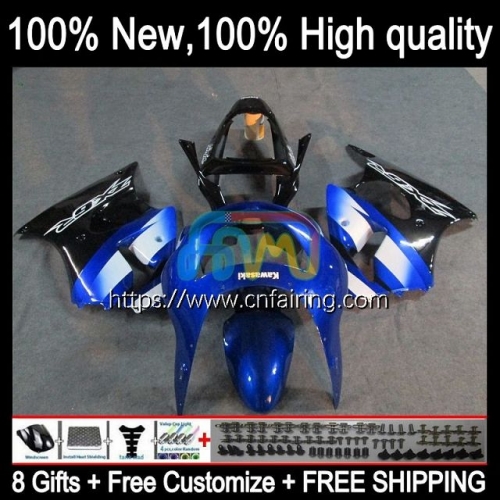 Body Kit For KAWASAKI NINJA ZX 6R 6 Blue black R ZX-636 ZX 636 600CC 600 CC Bodywork ZX-6R ZX600 ZX6R 98 99 ZX600C ZX636 1998 1999 Fairings 97HM.34