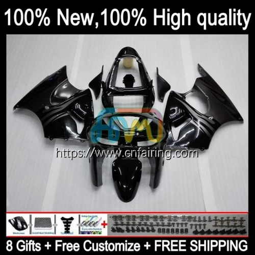 Bodys Kit For KAWASAKI NINJA ZX 636 600CC 600 CC ZX 6R 6 R 1998 1999 Bodywork ZX-6R ZX-636 ZX600C ZX636 ZX600 Black grey ZX6R 98 99 Fairing 97HM.51