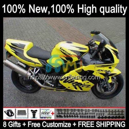 Body Kit For KAWASAKI NINJA Light Yellow ZX900 ZX-9R ZX 9 R 900 CC 1994 1995 1996 1997 Bodyworks ZX-900 ZX 9R 900CC ZX9R 94 95 96 97 Fairing 98HM.78