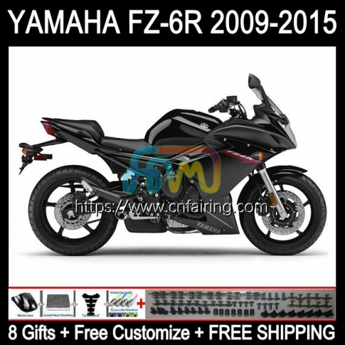 Body Kit For YAMAHA FZ6N FZ6 Gloss Black R FZ 6R 6 R 6N Bodywork FZ6R 09 10 11 12 13 14 15 FZ-6R 2009 2010 2011 2012 2013 2014 2015 Fairing 107HM.24