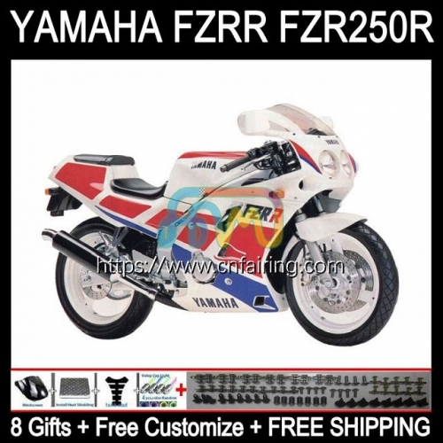 Body For YAMAHA FZRR FZR 250 250R FZR250R FZR-250 FZR250 R RR 90 91 92 93 94 95 FZR250RR 1990 1991 1992 1993 1994 1995 Fairings Red blue hot 117HM.4