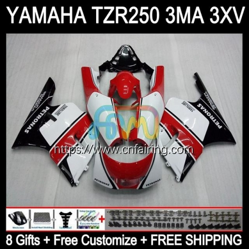 Bodys Kit For YAMAHA TZR250RR TZR 250 TZR250 R RS RR Bodywork YPVS 3MA TZR250R 88 89 90 91 Factory Red TZR-250 1988 1989 1990 1991 Fairings 114HM.32