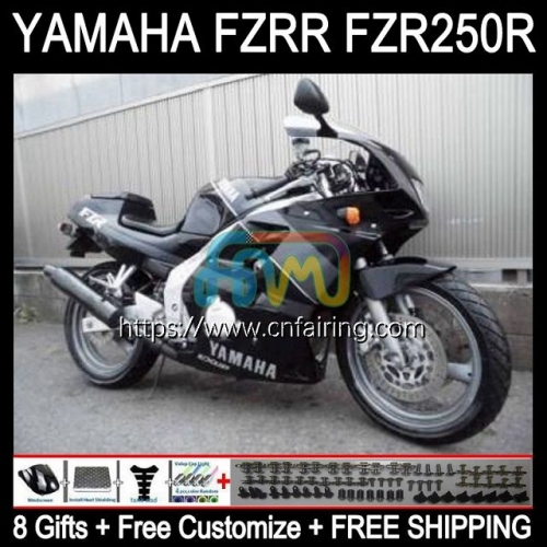 Body Kit For YAMAHA FZR250R FZRR FZR 250R Black Grey FZR 250 Bodywork FZR-250 FZR250 R RR 86 87 88 89 FZR250RR 1986 1987 1988 1989 Fairing 116HM.27