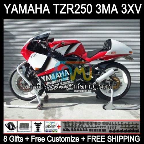 Body For YAMAHA TZR 250 TZR250 R RS RR YPVS TZR250R 3XV TZR250RR 92 93 94 95 96 97 TZR-250 Red black 1992 1993 1994 1995 1996 1997 Fairing 115HM.31