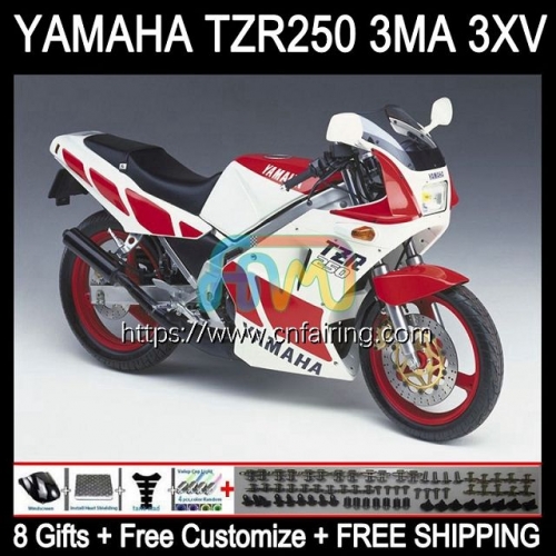 Body For YAMAHA TZR 250 TZR250 R RS RR YPVS TZR250R 3XV TZR250RR 92 93 94 95 96 97 TZR-250 1992 1993 1994 1995 1996 1997 Fairing Factory Red 115HM.12