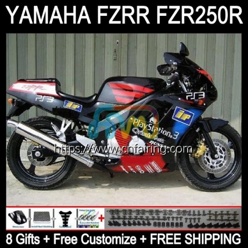 Bodywork For YAMAHA FZRR FZR 250R FZR 250 FZR250R Red black new 96-97 Body FZR-250 FZR250 R RR 96 97 FZR250RR FZR-250R 1996 1997 Fairings Kit 118HM.42