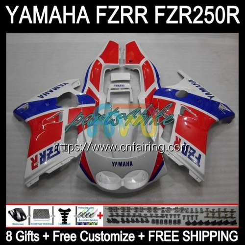 Fairing Kit For YAMAHA FZR250RR FZRR FZR 250R FZR 250 1996 1997 Body FZR250R FZR-250 FZR250 R RR Red Blue hot 96-97 FZR-250R 96 97 Bodywork 118HM.61