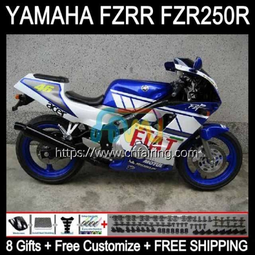 Body For YAMAHA FZRR FZR 250 250R FZR250R 1990 1991 1992 1993 1994 1995 FIAT Blue FZR250RR FZR-250 FZR250 R RR 90 91 92 93 94 95 Fairing 117HM.48