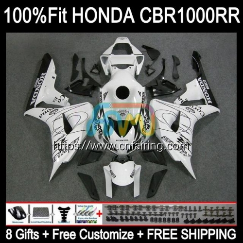 OEM Injection For HONDA CBR 1000RR 1000CC White CORONA 1000 RR CC Body CBR1000-RR 06-07 CBR1000RR 06 07 CBR1000 CBR-1000 RR 2006 2007 Fairing 120HM.20