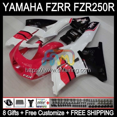 Fairing Kit For YAMAHA FZR250RR FZRR FZR 250R FZR 250 Red blk hot 1996 1997 Body FZR250R FZR-250 FZR250 R RR 96-97 FZR-250R 96 97 Bodywork 118HM.55