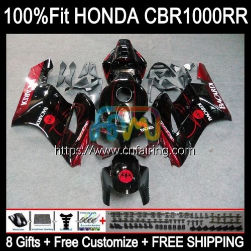 Injection OEM For HONDA BACARDI bats CBR 1000RR 1000CC 1000 RR CC 2004 2005 CBR1000-RR 04-05 CBR-1000 CBR1000 RR CBR1000RR 04 05 Fairing Kit 119HM.101