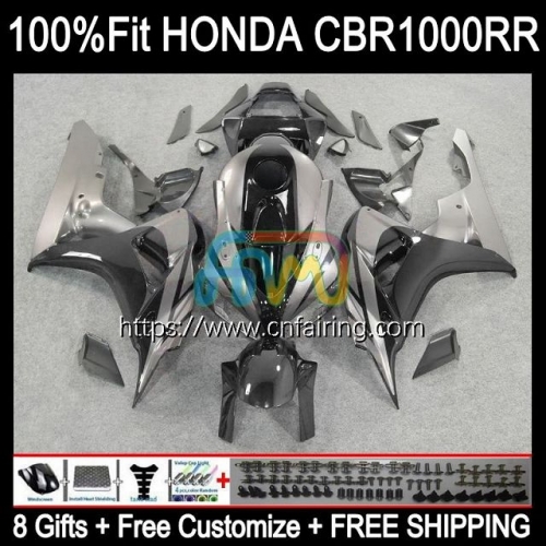 OEM Injection For HONDA CBR 1000RR 1000CC 1000 RR CC Body CBR1000-RR 06-07 CBR1000RR Grey Black 06 07 CBR1000 CBR-1000 RR 2006 2007 Fairing 120HM.33