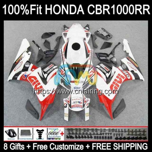 OEM Injection For HONDA CBR 1000RR 1000CC Red white blk 1000 RR CC Body CBR1000-RR 06-07 CBR1000RR 06 07 CBR1000 CBR-1000 RR 2006 2007 Fairing 120HM.9