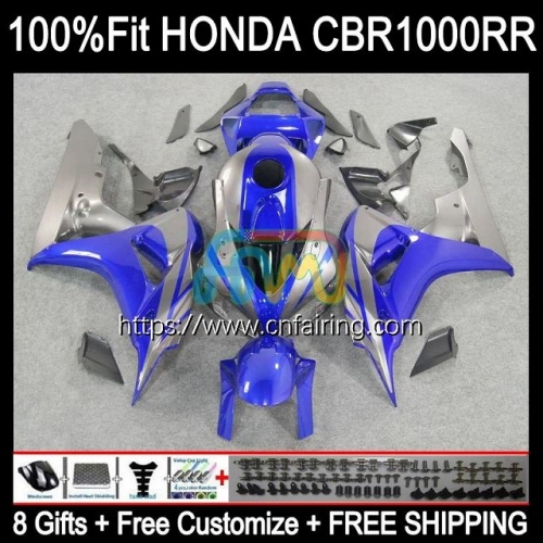 OEM Injection For HONDA CBR 1000RR 1000CC 1000 RR CC Body CBR1000-RR 06-07 CBR1000RR 06 07 Blue Grey CBR1000 CBR-1000 RR 2006 2007 Fairing 120HM.11