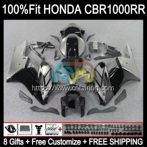 Injection Body For HONDA CBR 1000RR 1000CC 1000 RR CC 04-05 CBR1000-RR CBR1000RR 04 05 CBR-1000 CBR1000 Grey Black RR 2004 2005 OEM Fairing 119HM.7