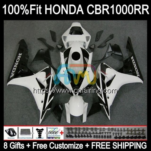 OEM Injection For HONDA CBR 1000RR 1000CC 1000 RR CC Body CBR1000-RR 06-07 CBR1000RR 06 07 CBR1000 White black CBR-1000 RR 2006 2007 Fairing 120HM.66