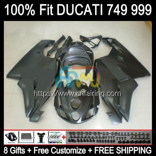 Injection Body For DUCATI 749-999 749S Matte Grey 999S 749 999 Bodywork 749 999 S R 03 04 05 06 749R 999R 2003 2004 2005 2006 OEM Fairings 125HM.10