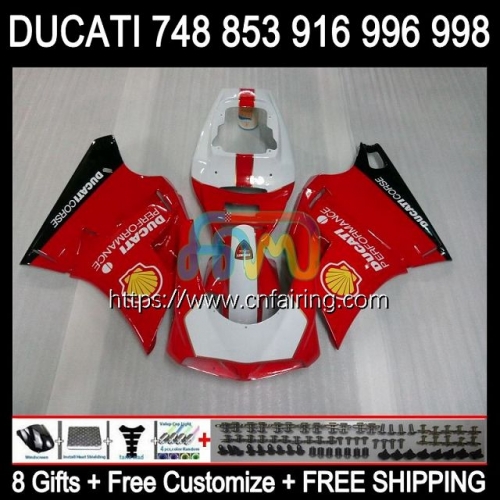 Injection For DUCATI 748S 853S 916S 996S 998S 748 853 916 996 998 S R 94 95 96 97 98 748R 996R 1994 1995 1996 1997 1998 Fairing Factory Red 124HM.32