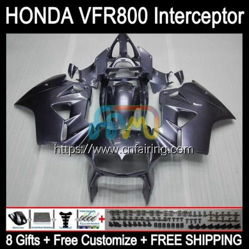 Body For HONDA Interceptor Purple silver VFR-800R VFR800RR VFR800R VFR-800 1998 1999 2000 2001 VFR800 VFR 800RR 800 R RR 98 99 00 01 Fairings 128HM.46