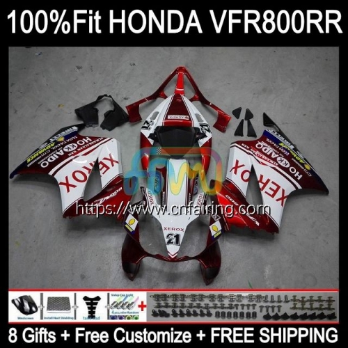 Injection For HONDA Interceptor VFR 800RR 800 VFR800 RR Wine red hot VFR800RR 02 08 09 10 11 12 VFR800R 2002 2008 2009 2010 2011 2012 Fairing 130HM.35