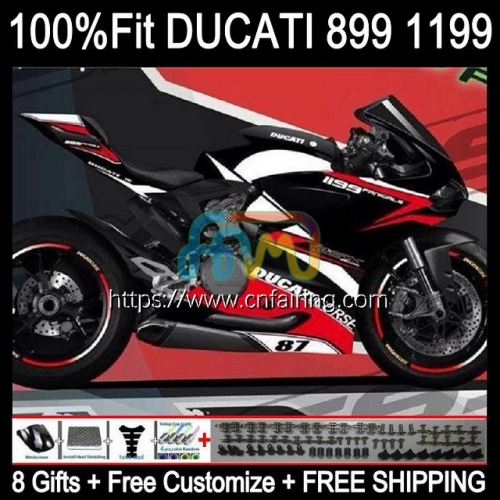 Injection Bodys For DUCATI 899 1199 S R Panigale Black red new 899R 1199R 2012 2013 2014 2015 2016 1199S 899 899S 12 13 14 15 16 OEM Fairings 127HM.82