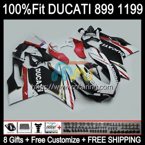 Injection Bodys For DUCATI 899 1199 S R Panigale 899R 1199R 2012 2013 2014 2015 2016 Red black 1199S 899 899S 12 13 14 15 16 OEM Fairings 127HM.80