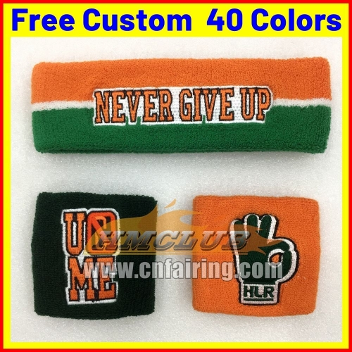 2024 3pcs/Set Cotton Unisex Sports Sweatband Wristband Wrist Protector Gym Running Sport Safety Wrist Support Brace Wrap Bandage