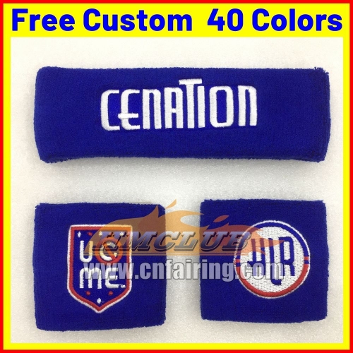 2024 3pcs/Set Cotton Unisex Sport Sweatband Wristband Wrist Protector Gym Running Sport Safety Wrist Support Brace Wrap Bandage