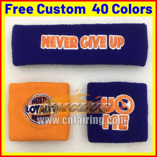 3pcs/Set 100%Cotton Adjustable Sport Wristband Sweatband Sweat Band For Men and Women Gym Sweatbands Wrestling Sports Wristbands