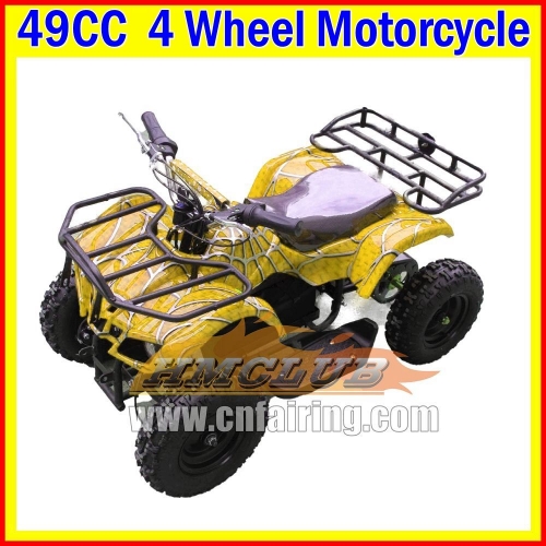 Kids Adult ATV UTV MOTO ATV OFFroad Gasoline Motorcycle 49CC 2-Stroke Motorbike Toy Plaything Knickknack Play Games Adult Child 4 Wheel Racing MOTO Bike For Birthday Holiday Festival Party Gifts ATVS UTVS Real Motorcycles