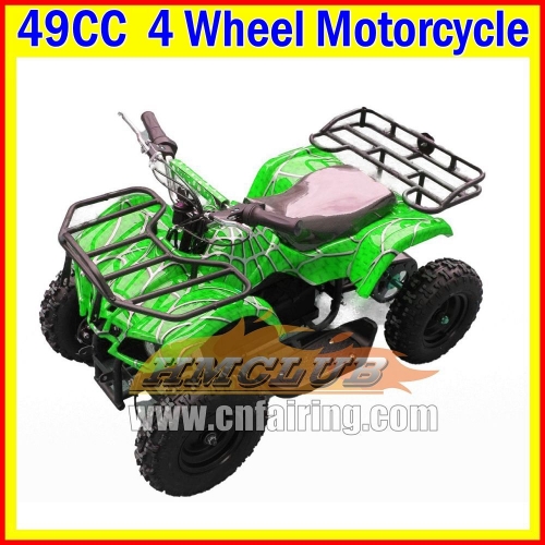 Kids Adult ATV UTV MOTO ATV OFF-road Gasoline Motorcycle Black Red Yellow Green Orange Blue Cyan Four Wheel Racing MOTO Dirt Bike 49CC 2Stroke Motorbike For Birthday Holiday Festival Party Gifts ATVS UTVS Real Motorcycles