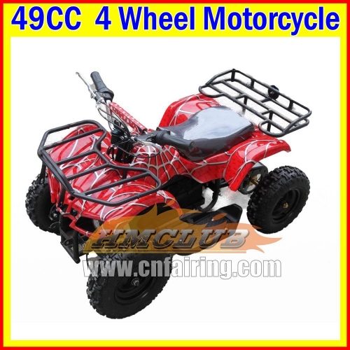 Kids Adult ATV UTV MOTO 49CC 2 Stroke Gasoline Motorcycle Kid Adult Go Kart Frames Quad ATVS Amusement Rides 4 Wheel Beach Buggy Motorbike Birthday Gifts For Birthday Holiday Festival Party Gifts ATVS UTVS Real Motorcycles﻿