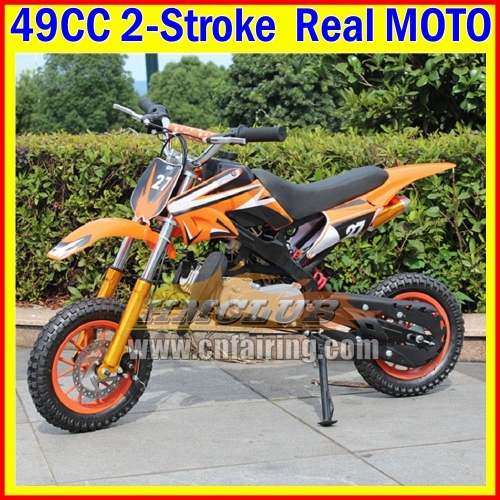 Kids Adult OFF Road Superbike Mud Pit Mini MOTO Dirt Bike Mini Motorbike Small Buggy 49CC 2-Stroke Mud Pit Superbike Moto Bikes Gasoline Adult Child Off-road Vehicle Motorcycle For Birthday Holiday Festival Party Gifts Cross Bikes Real Motorcycles