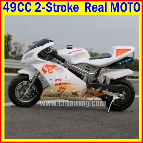 Kids Adult Pocket Bikes Superbike Gas Mini MOTO 2-Stroke 49CC OFF-road Superbike Mountain Race Gasoline Pocket Bike Small Buggy Kid MOTO Bikes Racing Autocycle Mini Motorcycle For Birthday Holiday Festival Party Gifts Cross Bikes Real Motorcycles