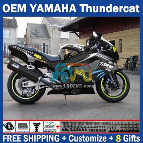Blue GO OEM Full Body Kit For YAMAHA Thunderace YZF1000R 96-07 YZF-1000R 1996-2007 Years 96 97 98 99 00 01 02 03 05 06 07 202No.39 YZF 1000R 1000 R 1996 1997 1998 1999 2000 2001 2002 2003 2004 2005 2006 2007 Motorcycle Fairing Kit With Free Shipping
