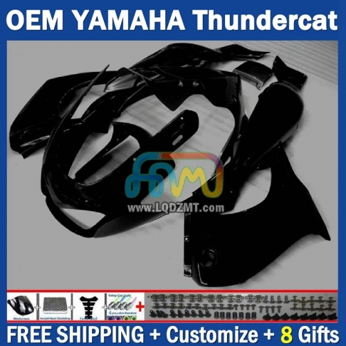 Matte Black OEM Full Body Kit For YAMAHA Thunderace YZF1000R 96-07 YZF-1000R 1996-2007 Years 96 97 98 99 00 01 02 03 05 06 07 202No.71 YZF 1000R 1000 R 1996 1997 1998 1999 2000 2001 2002 2003 2004 2005 2006 2007 Motorcycle Fairing Kit With Free Shipping