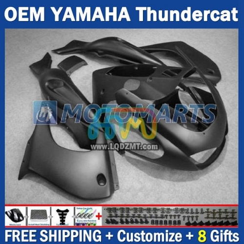 Flat Grey OEM Full Body Kit For YAMAHA Thunderace YZF1000R 96-07 YZF-1000R 1996-2007 Years 96 97 98 99 00 01 02 03 05 06 07 202No.72 YZF 1000R 1000 R 1996 1997 1998 1999 2000 2001 2002 2003 2004 2005 2006 2007 Motorcycle Fairing Kit With Free Shipping