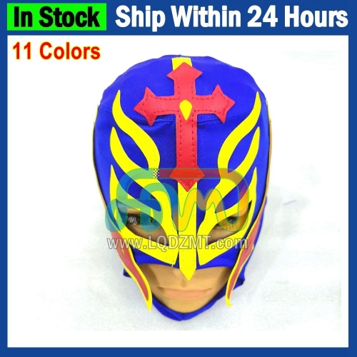 Free Customization Wrestling Sports Face Masks For Rey Mysterio Lucha Libre Cosplay Party Halloween Adult Kids Headgear Pullover Role Play Costume Mask Women Men High Quality Mask By Air Free shipping