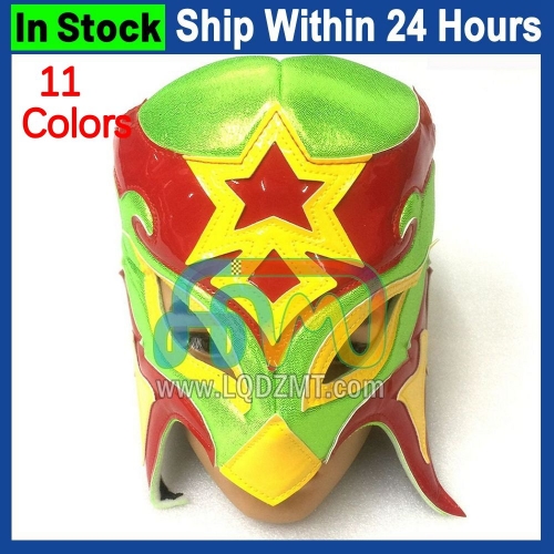 Free Customization Cosplay Wrestling Face Head Mask For Mick Foley Rey Mysterio Lucha Libre Dress Up Costume Props Halloween Party Headgear Masks Men Women Costume Masks High Quality Mask By Air Free shipping