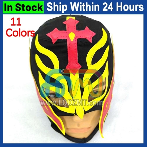 Free Customization Horror Wrestling Face Masks For Mick Foley Rey Mysterio Lucha Libre Masquerade Couple Venetian Party Mardi Gras Halloween Celebrations Mask Men Women Costume Masks High Quality Mask By Air Free shipping