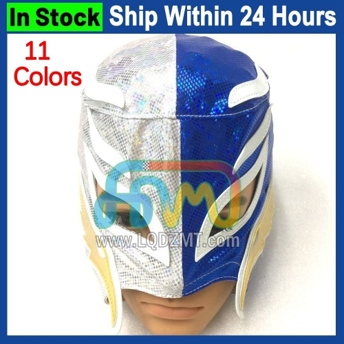 Free Customization Custom Realistic Men Women Cosplay Wrestling Mask For Mick Foley Rey Mysterio Lucha Libre Full Face Head Headgear Halloween Celebrity Masks Men Women Costume Masks High Quality Mask By Air Free shipping
