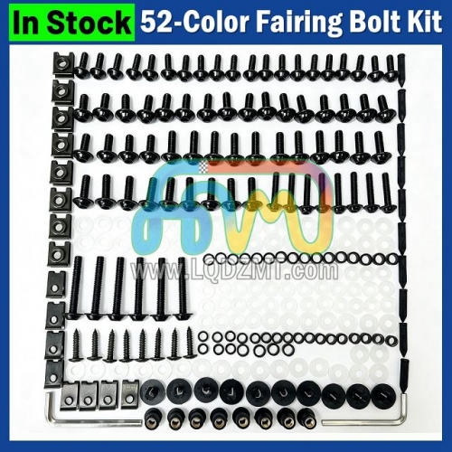 Motorcycle Fairing Mounting Bolt Set for Daytona 660 CC 2024-2026 MY24 MY25 660CC 24 25 26 2024 2025 2026 24-26 Bodywork Screw Nut Kit, CNC Aluminum / Stainless Steel Hardware, Body Cowling Complete Install Hardware Bolts, and Windshield Screws & Nuts