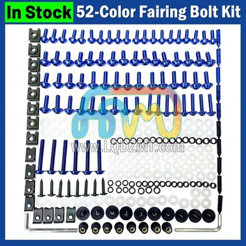 Motorcycle Fairing Mounting Bolt Set for DUCATI 950 S 950S SuperSport 21 22 23 24 25 2021 2022 2023 2024 2025 Bodywork Screw Nut Kit, CNC Aluminum / Stainless Steel Hardware, Body Cowling Complete Install Hardware Bolts, and Windshield Screws & Nuts