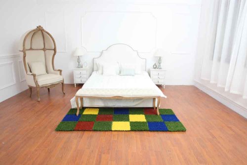 custom turf mat indoor design