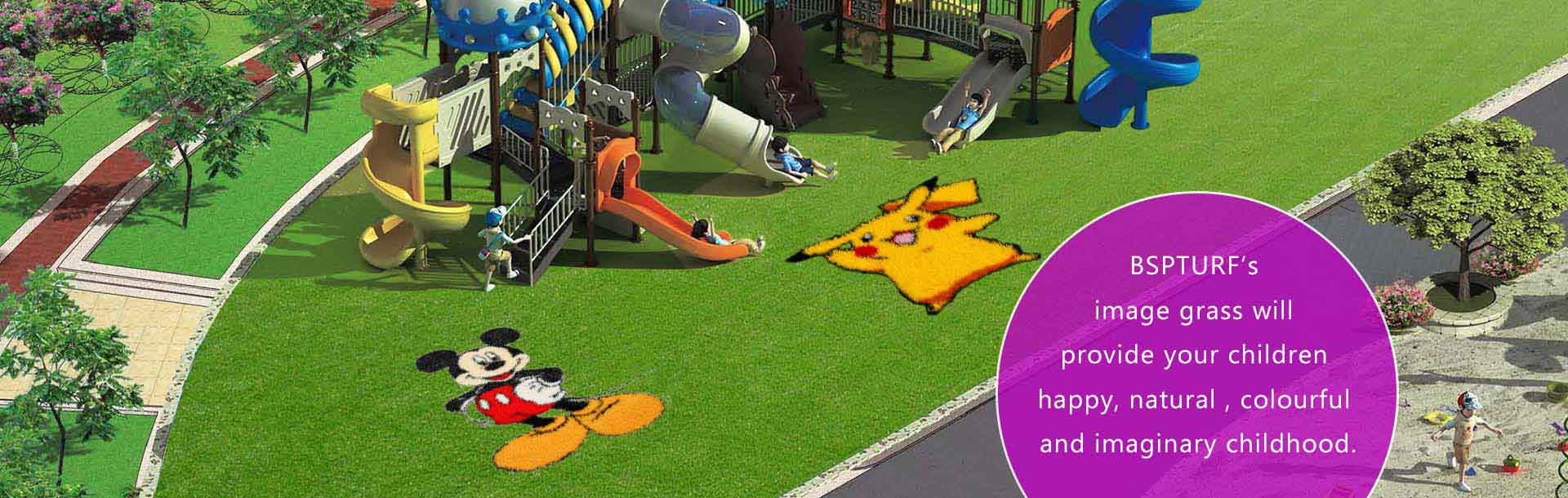 Artificial Grass for Playgrounds